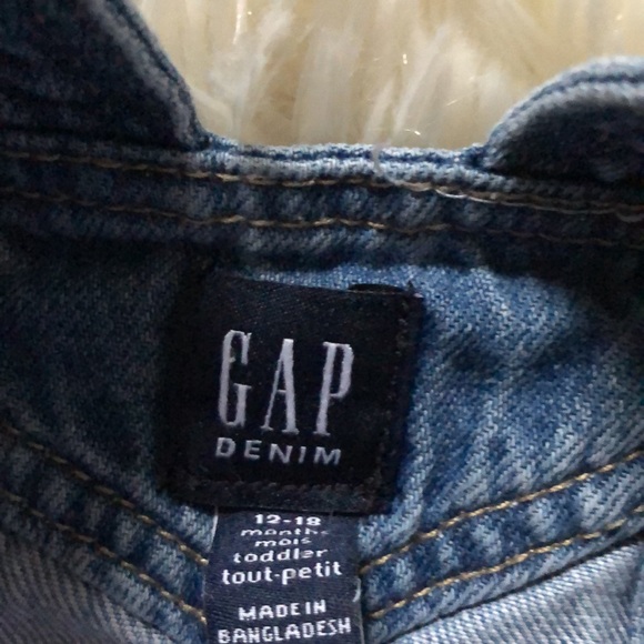 Gap 12-18m denim romper - Picture 5 of 7